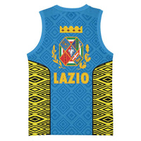Italy Lazio Basketball Jersey Flag Style LT19