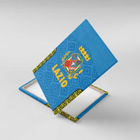 Italy Lazio Canvas Wall Art Flag Style - Wonder Print Shop