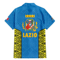 Italy Lazio Family Matching Mermaid Dress and Hawaiian Shirt Flag Style LT19