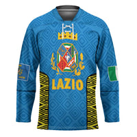 Italy Lazio Hockey Jersey Flag Style LT19