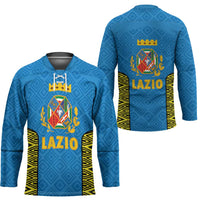 Italy Lazio Hockey Jersey Flag Style LT19