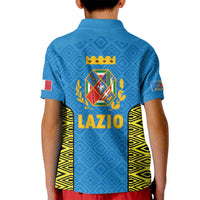 Italy Lazio Kid Polo Shirt Flag Style LT19