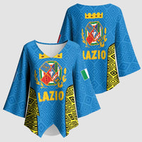 Italy Lazio Kimono Sleeve Blouse Flag Style LT19