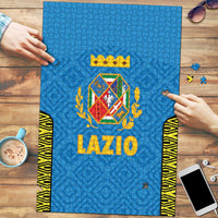 Italy Lazio Puzzle Flag Style - Wonder Print Shop