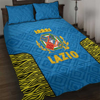 Italy Lazio Quilt Bed Set Flag Style - Wonder Print Shop