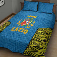 Italy Lazio Quilt Bed Set Flag Style - Wonder Print Shop