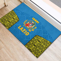 Italy Lazio Rubber Doormat Flag Style - Wonder Print Shop