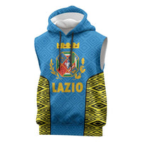 Italy Lazio Sleeveless Hoodie Flag Style LT19