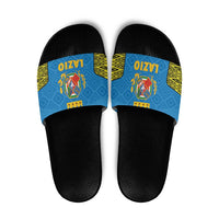 Italy Lazio Slide Sandals Flag Style - Wonder Print Shop