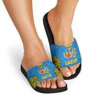 Italy Lazio Slide Sandals Flag Style - Wonder Print Shop
