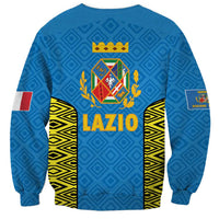 Italy Lazio Sweatshirt Flag Style LT19