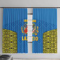 Italy Lazio Window Curtain Flag Style - Wonder Print Shop