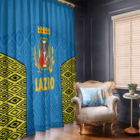 Italy Lazio Window Curtain Flag Style - Wonder Print Shop