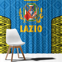Italy Lazio Window Curtain Flag Style - Wonder Print Shop