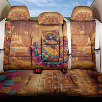Mexico Day Of The Dead Back Car Seat Cover Día de los Muertos Catrina - Wonder Print Shop