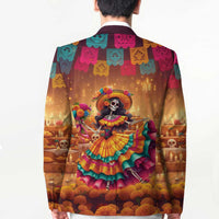 Mexico Day Of The Dead Blazer Día de los Muertos Catrina - Wonder Print Shop