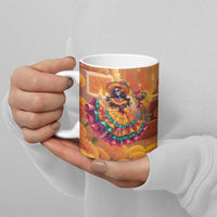 Mexico Day Of The Dead Ceramic Mug Día de los Muertos Catrina - Wonder Print Shop