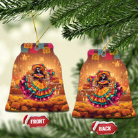 Mexico Day Of The Dead Ceramic Ornament Día de los Muertos Catrina - Wonder Print Shop