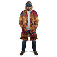 Mexico Day Of The Dead Cloak Día de los Muertos Catrina - Wonder Print Shop