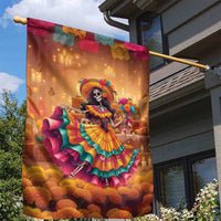 Mexico Day Of The Dead Garden Flag Día de los Muertos Catrina - Wonder Print Shop