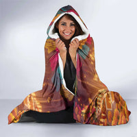 Mexico Day Of The Dead Hooded Blanket Día de los Muertos Catrina - Wonder Print Shop