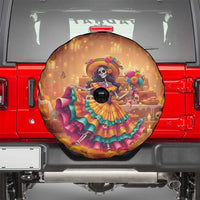 Mexico Day Of The Dead Spare Tire Cover Día de los Muertos Catrina - Wonder Print Shop