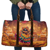 Mexico Day Of The Dead Travel Bag Día de los Muertos Catrina - Wonder Print Shop