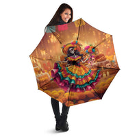 Mexico Day Of The Dead Umbrella Día de los Muertos Catrina - Wonder Print Shop