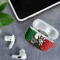 Mexico Christmas AirPods Case Cute Axolotl with Flag Style - Wonder Print Shop