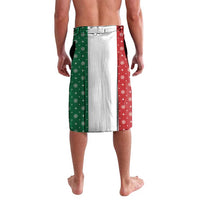 Mexico Christmas Lavalava Cute Axolotl with Flag Style - Wonder Print Shop