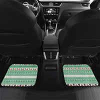 Ireland Viking Santa Christmas Car Mats Funny Reindeer Norse Xmas - Wonder Print Shop