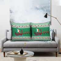 Ireland Viking Santa Christmas Pillow Cover Funny Reindeer Norse Xmas - Wonder Print Shop