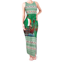 Ireland Viking Santa Christmas Tank Maxi Dress Funny Reindeer Norse Xmas - Wonder Print Shop