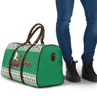 Ireland Viking Santa Christmas Travel Bag Funny Reindeer Norse Xmas - Wonder Print Shop