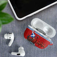 Scotland Viking Santa Christmas AirPods Case Funny Reindeer Norse Xmas - Wonder Print Shop