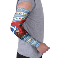 Scotland Viking Santa Christmas Arm Sleeves Funny Reindeer Norse Xmas - Wonder Print Shop