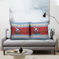 Scotland Viking Santa Christmas Pillow Cover Funny Reindeer Norse Xmas - Wonder Print Shop