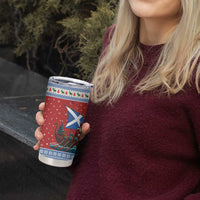 Scotland Viking Santa Christmas Tumbler Cup Funny Reindeer Norse Xmas - Wonder Print Shop