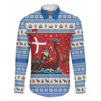 Denmark Viking Santa Christmas Family Matching Summer Maxi Dress and Hawaiian Shirt Funny Reindeer Norse Xmas - Wonder Print Shop