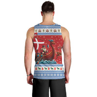 Denmark Viking Santa Christmas Men Tank Top Funny Reindeer Norse Xmas - Wonder Print Shop