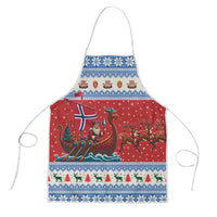 Norway Viking Santa Christmas Apron Funny Reindeer Norse Xmas - Wonder Print Shop