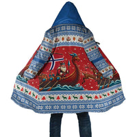 Norway Viking Santa Christmas Cloak Funny Reindeer Norse Xmas - Wonder Print Shop