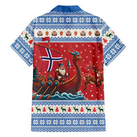 Norway Viking Santa Christmas Family Matching Mermaid Dress and Hawaiian Shirt Funny Reindeer Norse Xmas - Wonder Print Shop