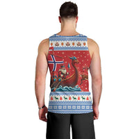 Norway Viking Santa Christmas Men Tank Top Funny Reindeer Norse Xmas - Wonder Print Shop