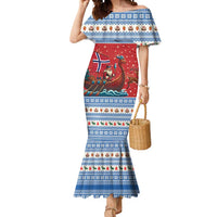 Norway Viking Santa Christmas Mermaid Dress Funny Reindeer Norse Xmas - Wonder Print Shop