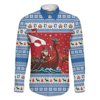 Greenland Viking Santa Christmas Family Matching Summer Maxi Dress and Hawaiian Shirt Funny Reindeer Norse Xmas - Wonder Print Shop