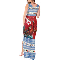 Greenland Viking Santa Christmas Tank Maxi Dress Funny Reindeer Norse Xmas - Wonder Print Shop