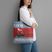Greenland Viking Santa Christmas Tote Bag Funny Reindeer Norse Xmas - Wonder Print Shop