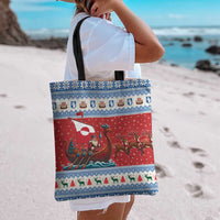 Greenland Viking Santa Christmas Tote Bag Funny Reindeer Norse Xmas - Wonder Print Shop