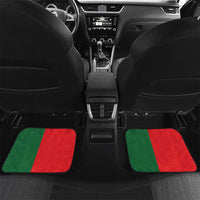 Custom Portugal Football Car Mats Coat of Arms Line Art Style - Wonder Print Shop